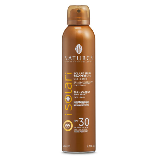 Solare Spray Trasparente SPF 30